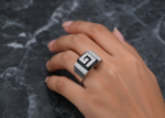 letter initial ring