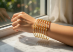 layered bangles jewelry
