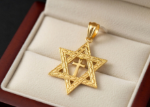 Religious Star of David Pendant