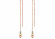 14kt plated earrings