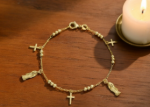 Faith-Based Gold Bracelet