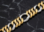 gold silver two tone bracelet