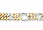 polished figaro bracelet