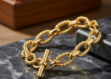 modern gold chain bracelet