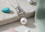 elegant pearl pendant