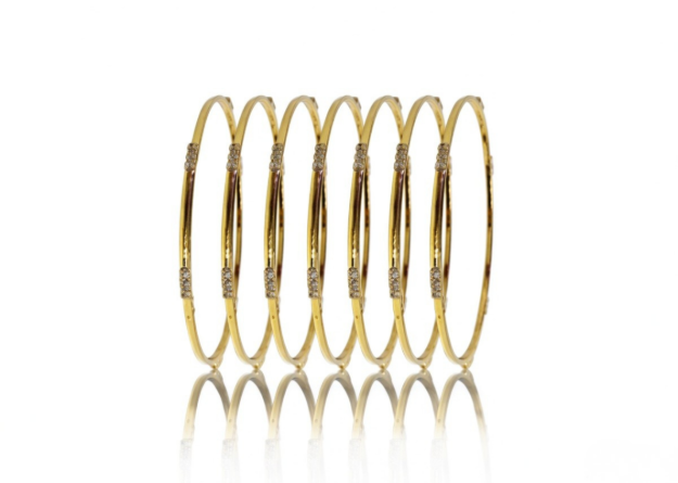 Gold Plated Bangles