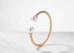 Elegant Pearl Cuff Bracelet