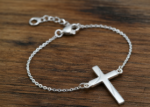 Daily Wear CZ Cross Bracelet