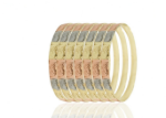 Tarnish Resistant Multi Tone Bracelet