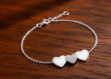 Triple Heart Bracelet
