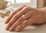 Filigree Butterfly Ring