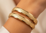 traditional gold plated bangles