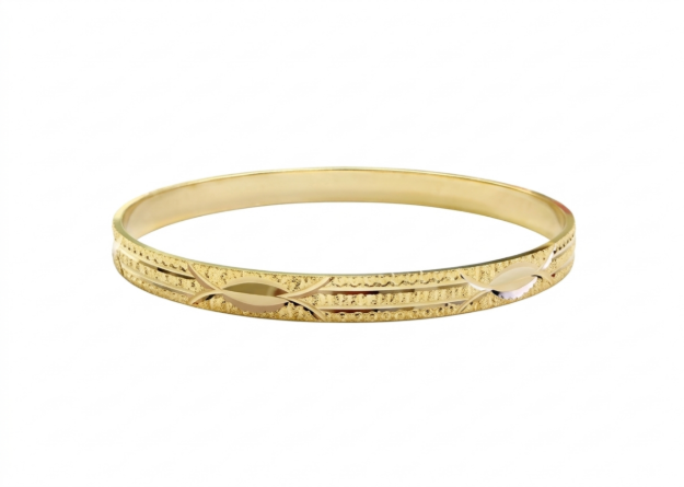 Gold Plated Flat Bangles