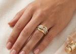 Gold Plated Bridal Rings