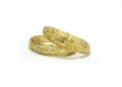 gold plated lace bangles
