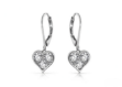 rhodium plated earrings