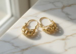 dainty gold hoops