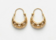 gold plated hoop earrings