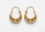 gold plated hoop earrings
