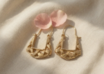 14kt gold earrings