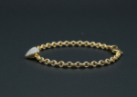 Rose Gold Heart Bracelet