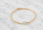 Womens Heart Bracelet