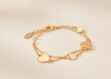 Womens Heart Bracelet