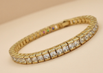 cubic zirconia tennis bracelet