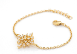 gold plated girls bracelet