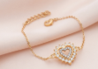 gold plated bracelet for girls
