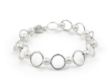 women pearl bracelet silver