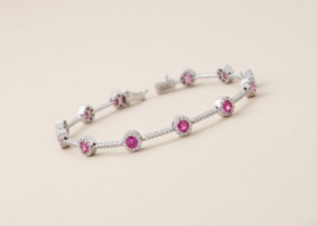 CZ tennis bracelet