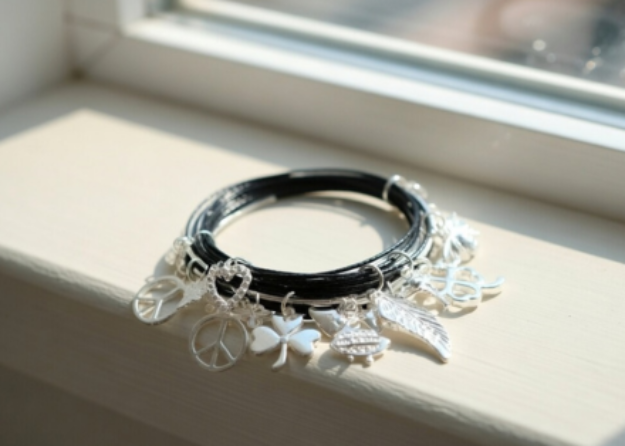 womens 7 days bracelet silver