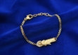 gold plated saint jude bracelet