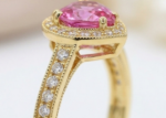 Gemstone Heart Ring