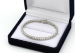 Diamond Look Tennis Bracelet