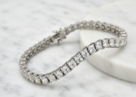Diamond Look Tennis Bracelet