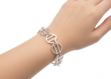 Silver Plated Toggle Bracelet