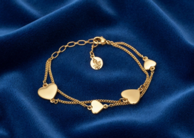 gold plated bracelet