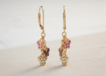 butterfly charm earrings