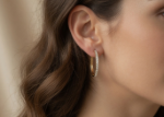14kt gold earrings