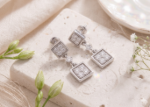 sparkling earrings