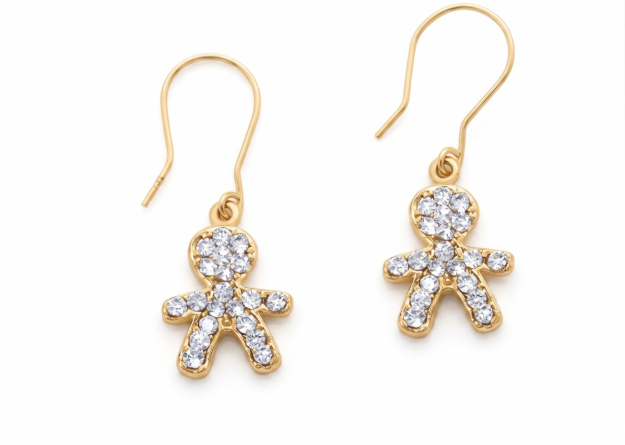gold plated hoop earrings