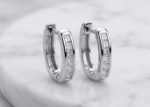 sparkling earrings