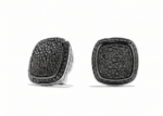 black gold plated earrings