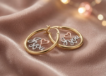14kt gold plated earrings