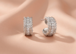 high polish earrings