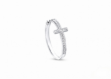 rhodium plated earrings