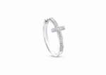 rhodium plated earrings