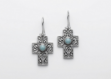 mythological oxidised earrings